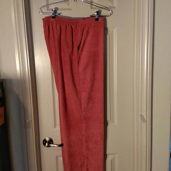 Alfred Dunner 2 piece set XL blouse size 14 salmon - Picture 4 of 5